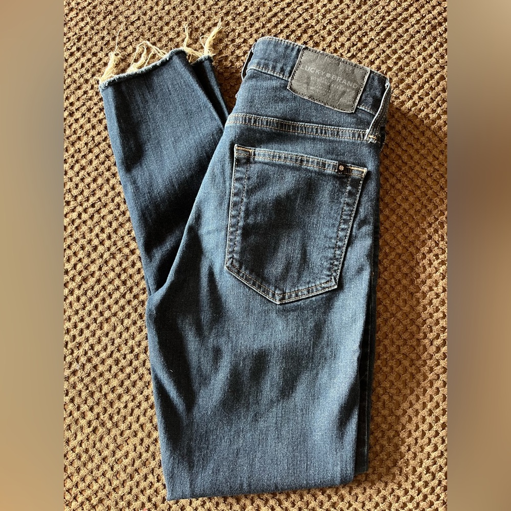 Lucky Brand High Rise Skinny Bridgette Jeans 2/26 Ankle